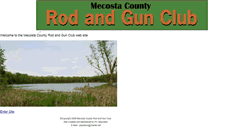 Desktop Screenshot of mecostacountyrodandgunclub.org